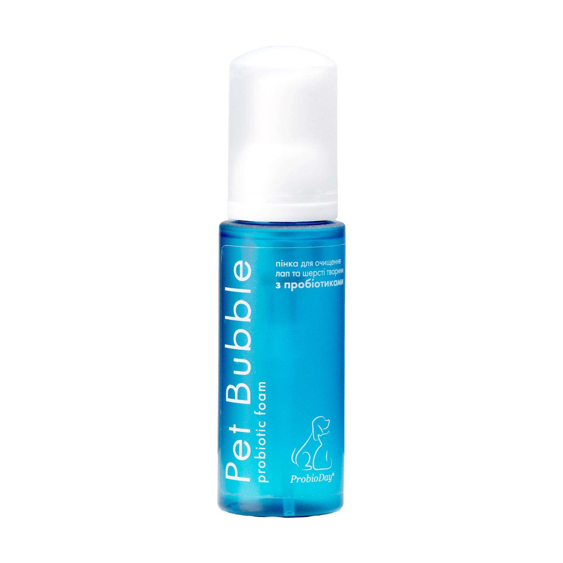 Пінка для очищення лап та шерсті тварин ProbioDay Pet Bubble Probiotic Foam, 80 мл